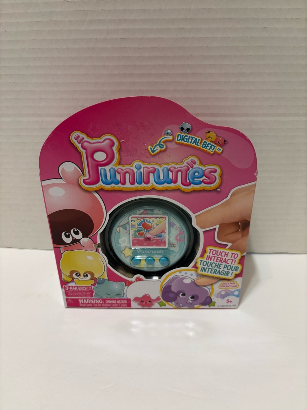 Punirunes Interactive squishy Digital pet blue NEW